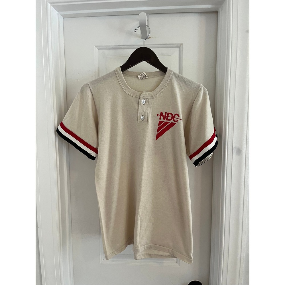 Vintage Russell Athletic‎ Gold Tag Henley Jersey